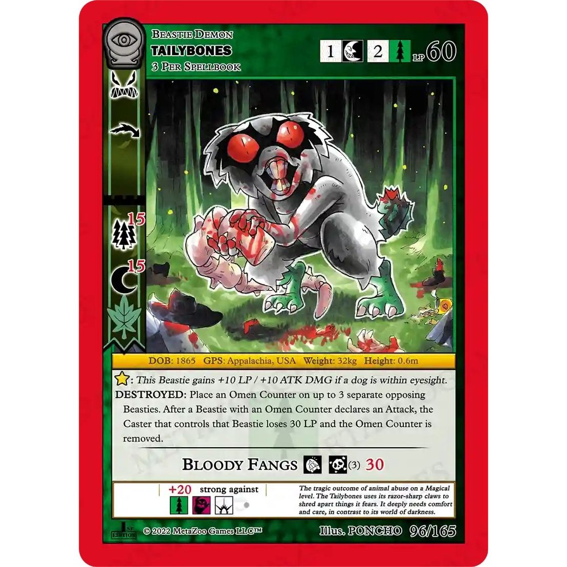 Image for Tailybones (96/165) (SCE1E) - MetaZoo