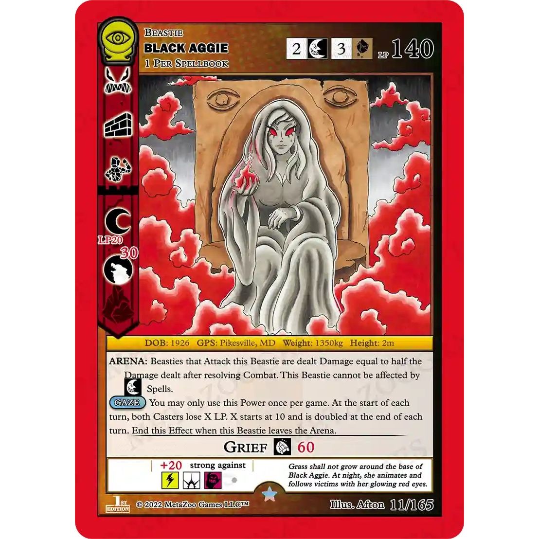Image for Black Aggie (11/165) (SCE1E) - MetaZoo