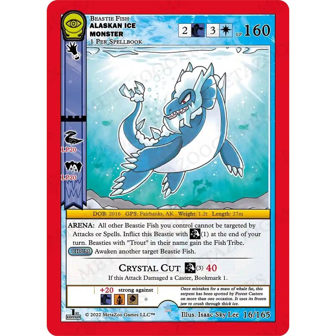 Image for Alaskan Ice Monster (16/165) (SCE1E) - MetaZoo