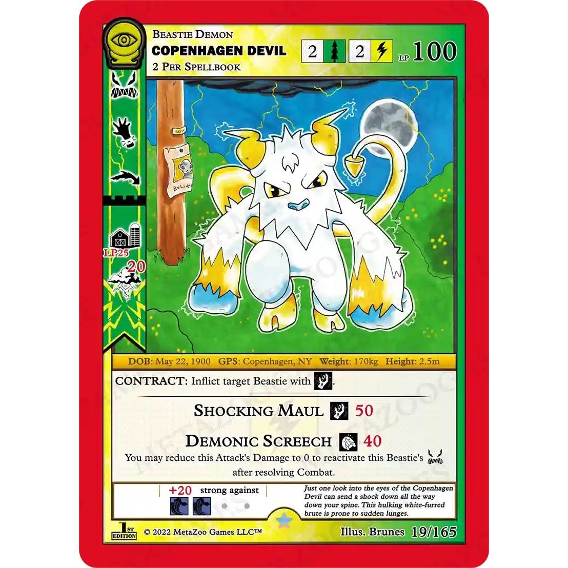 Image for Copenhagen Devil (19/165) (SCE1E) - MetaZoo