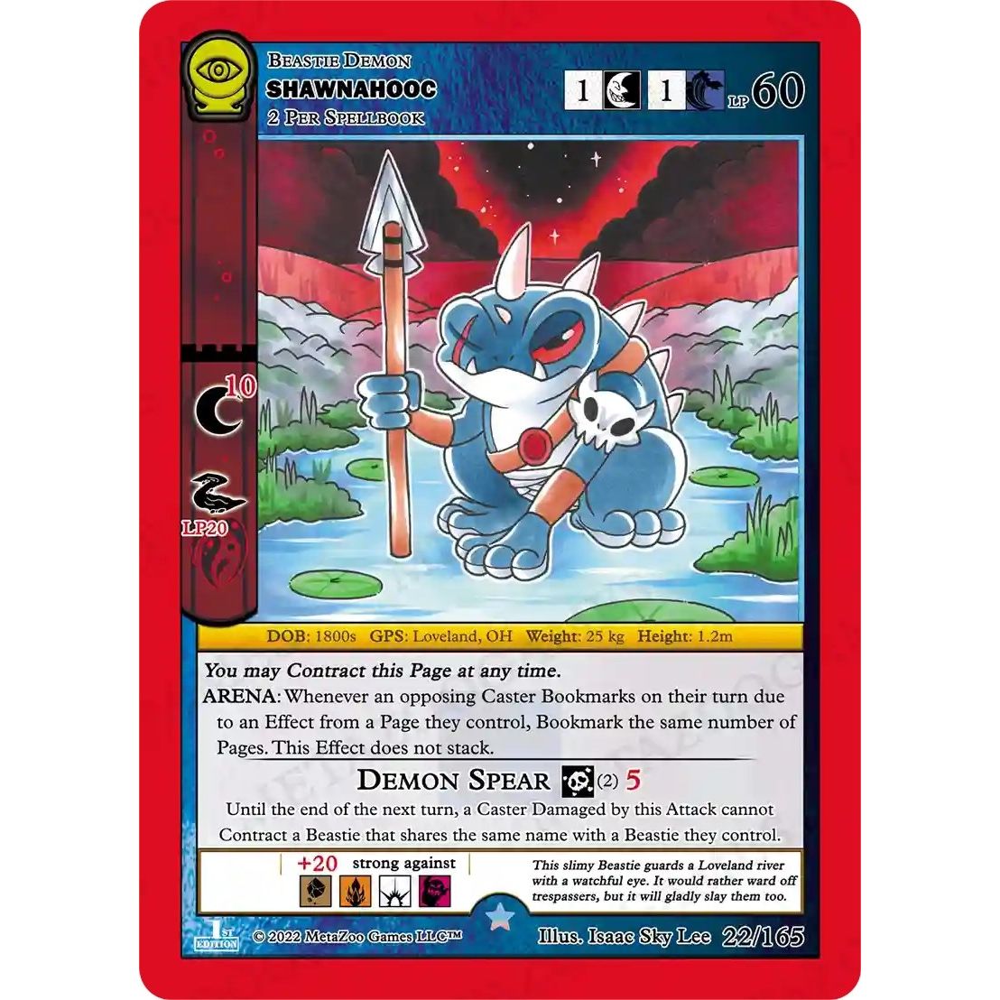 Image for Shawnahooc (22/165) (SCE1E) - MetaZoo