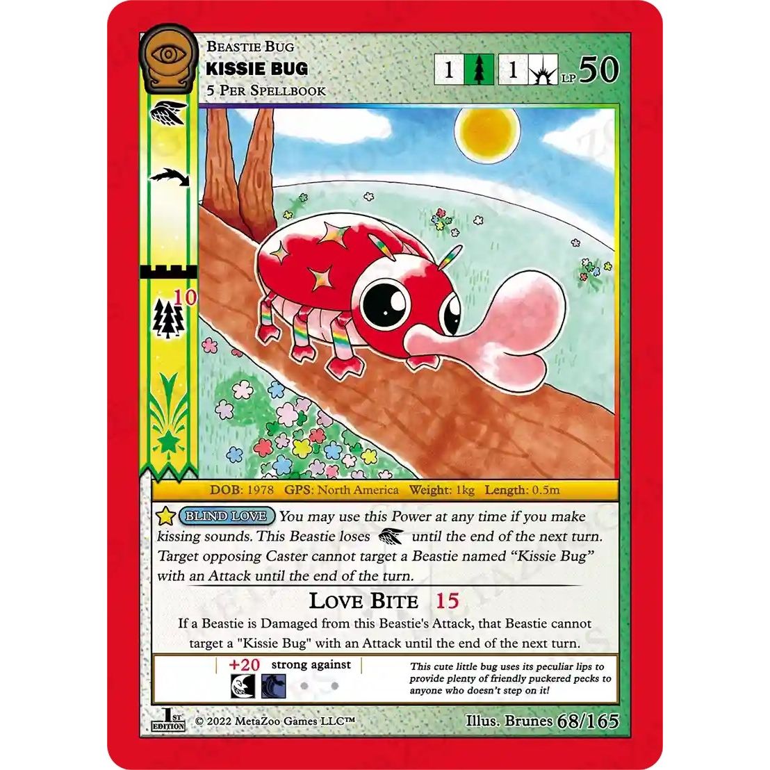 Image for Kissie Bug (68/165) (SCE1E) - MetaZoo
