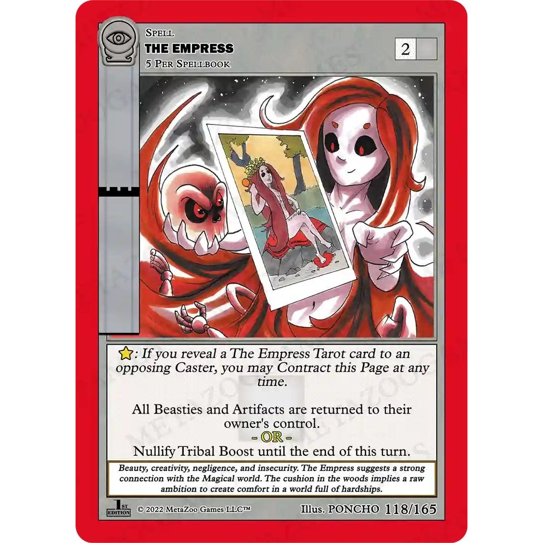 Image for The Empress (118/165) (SCE1E) - MetaZoo