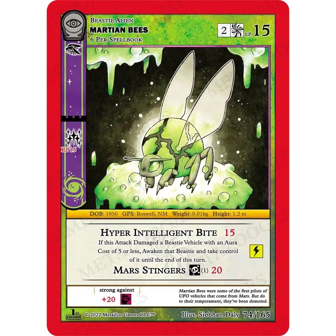 Image for Martian Bees (74/165) (SCE1E) - MetaZoo