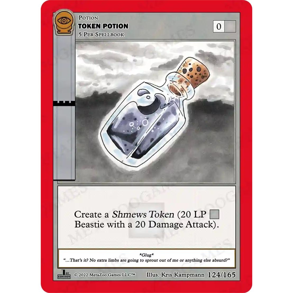 Image for Token Potion (124/165) (SCE1E) - MetaZoo