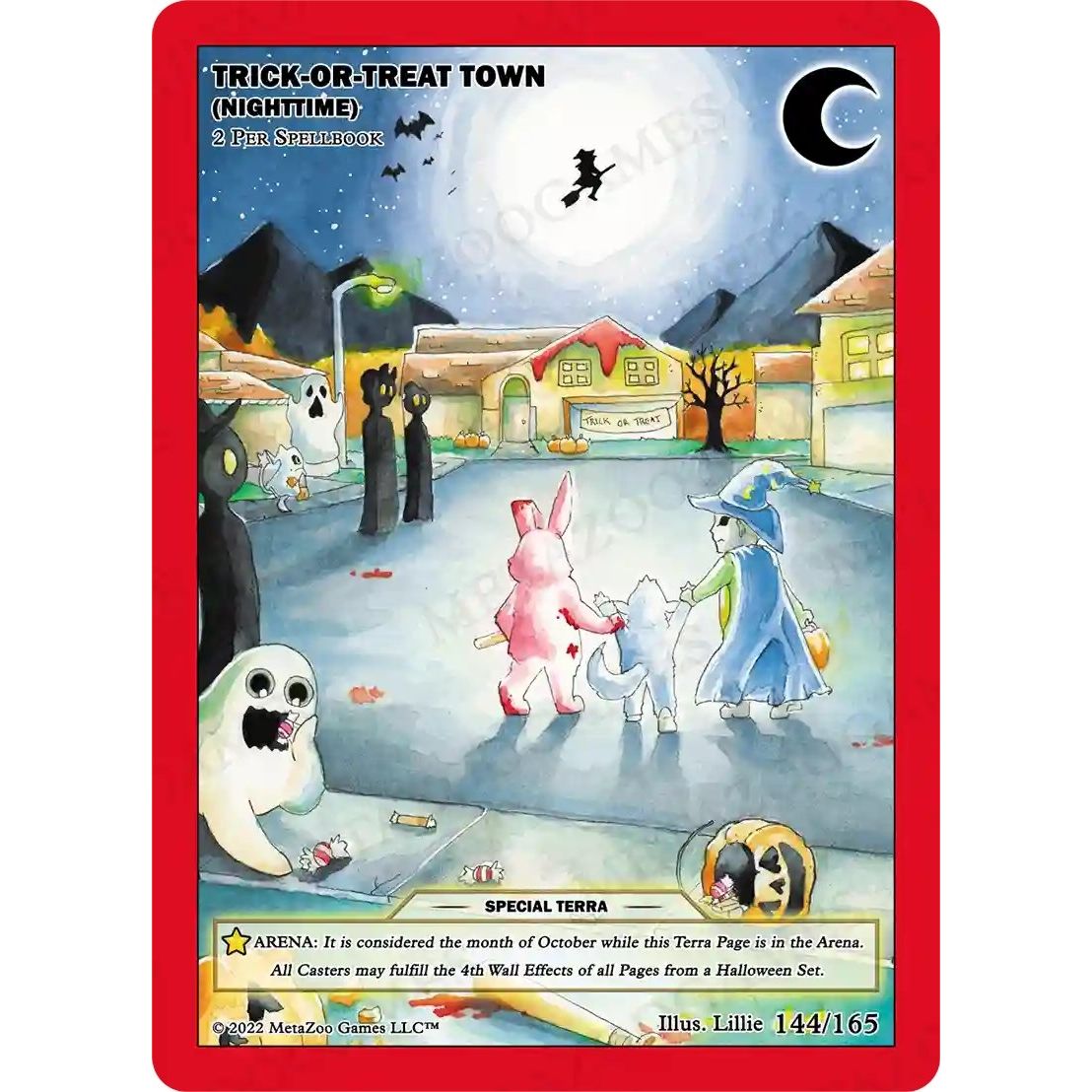 Image for Trick-or-Treat Town (Nighttime) (144/163) (SCE1E) - MetaZoo