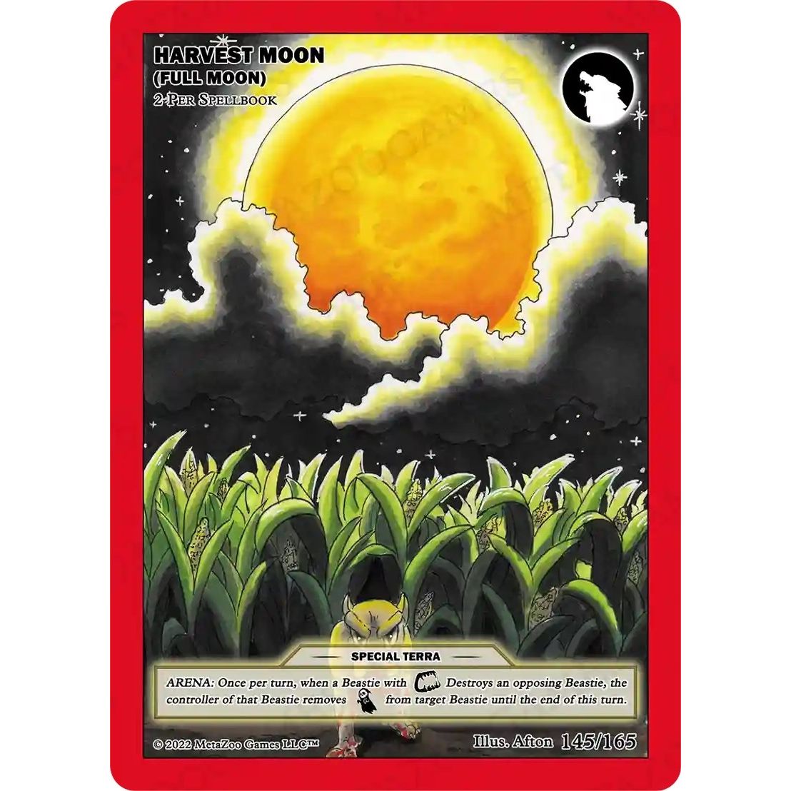 Image for Harvest Moon (Full Moon) (145/163) (SCE1E) - MetaZoo