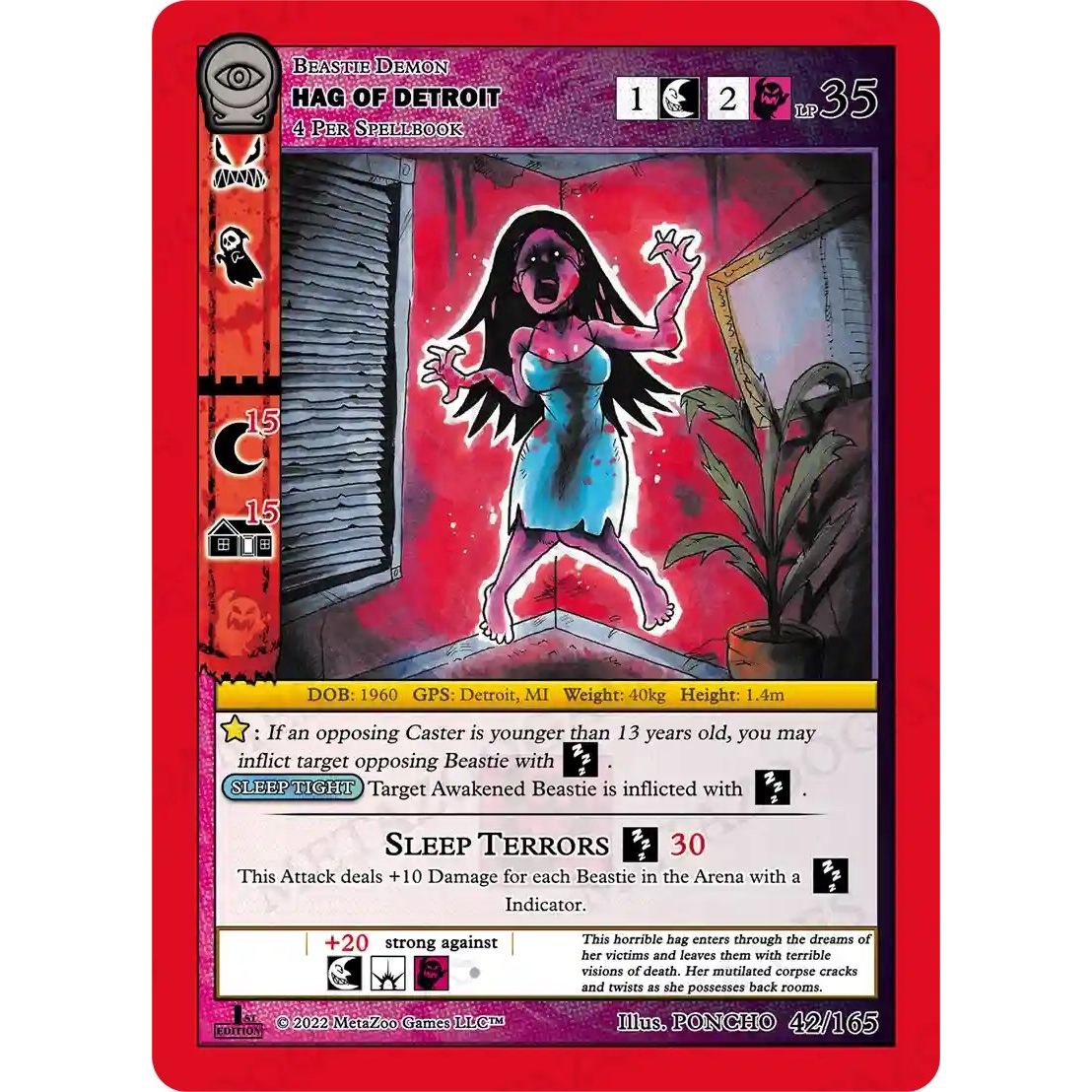 Image for Hag of Detroit (42/165) (SCE1E) - MetaZoo