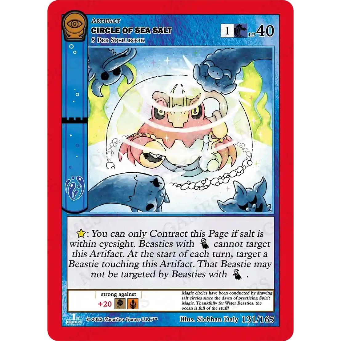 Image for Circle of Sea Salt (131/165) (SCE1E) - MetaZoo