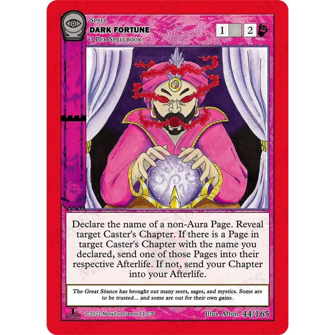 Image for Dark Fortune (44/165) (SCE1E) - MetaZoo