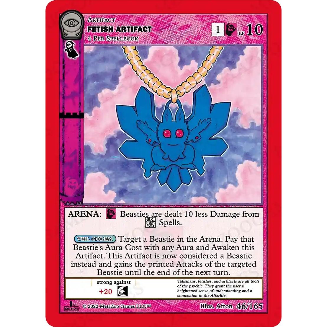 Image for Fetish Artifact (46/165) (SCE1E) - MetaZoo