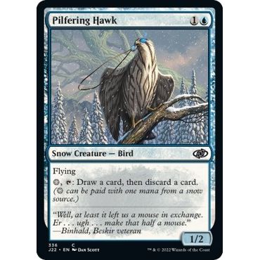 Image for Pilfering Hawk (336) (J22) - Magic: The Gathering