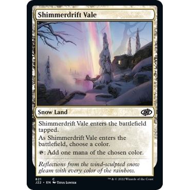 Image for Shimmerdrift Vale (821) (J22) - Magic: The Gathering
