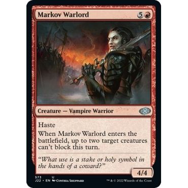 Image for Markov Warlord (573) (J22) - Magic: The Gathering