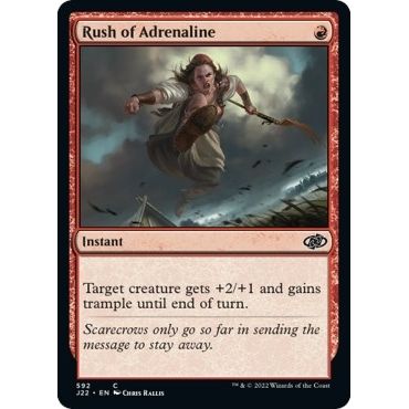 Image for Rush of Adrenaline (592) (J22) - Magic: The Gathering