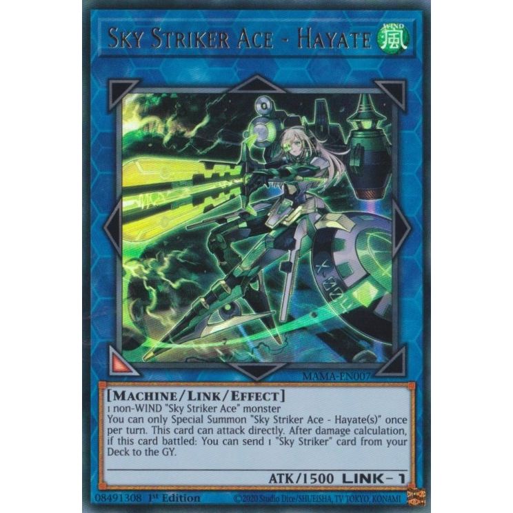 Image for Sky Striker Ace - Hayate (MAMA-EN007) (MAMA) - YuGiOh