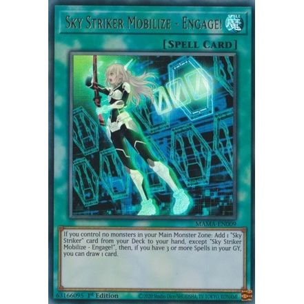Image for Sky Striker Mobilize - Engage! (MAMA-EN009) (MAMA) - YuGiOh