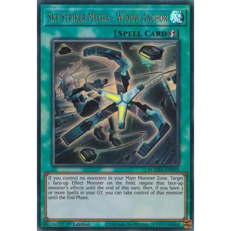 Image for Sky Striker Mecha - Widow Anchor (MAMA-EN010) (MAMA) - YuGiOh