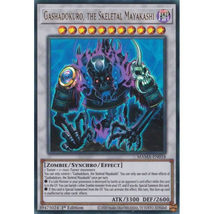 Image for Gashadokuro, the Skeletal Mayakashi (MAMA-EN018) (MAMA) - YuGiOh