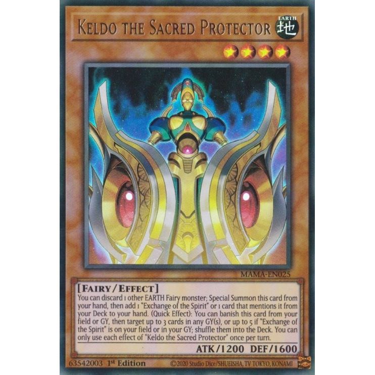 Image for Keldo the Sacred Protector (MAMA-EN025) (MAMA) - YuGiOh
