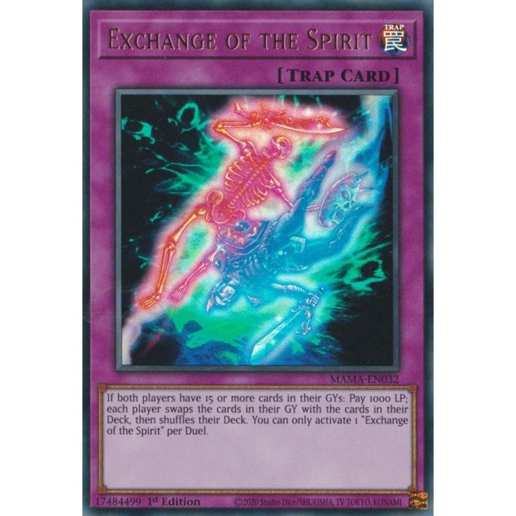 Image for Exchange of the Spirit (MAMA-EN032) (MAMA) - YuGiOh