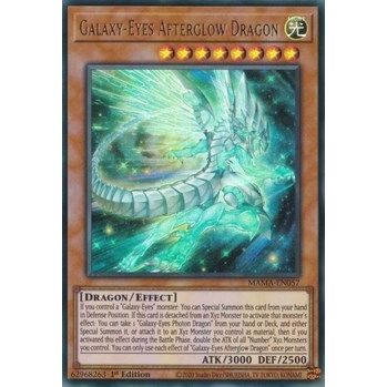 Image for Galaxy-Eyes Afterglow Dragon (MAMA-EN057) (MAMA) - YuGiOh
