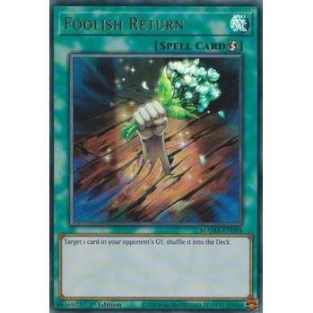 Image for Foolish Return (MAMA-EN084) (MAMA) - YuGiOh