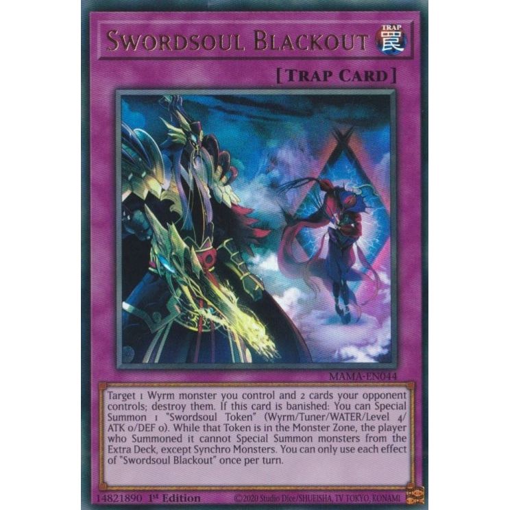 Image for Swordsoul Blackout (MAMA-EN044) (MAMA) - YuGiOh