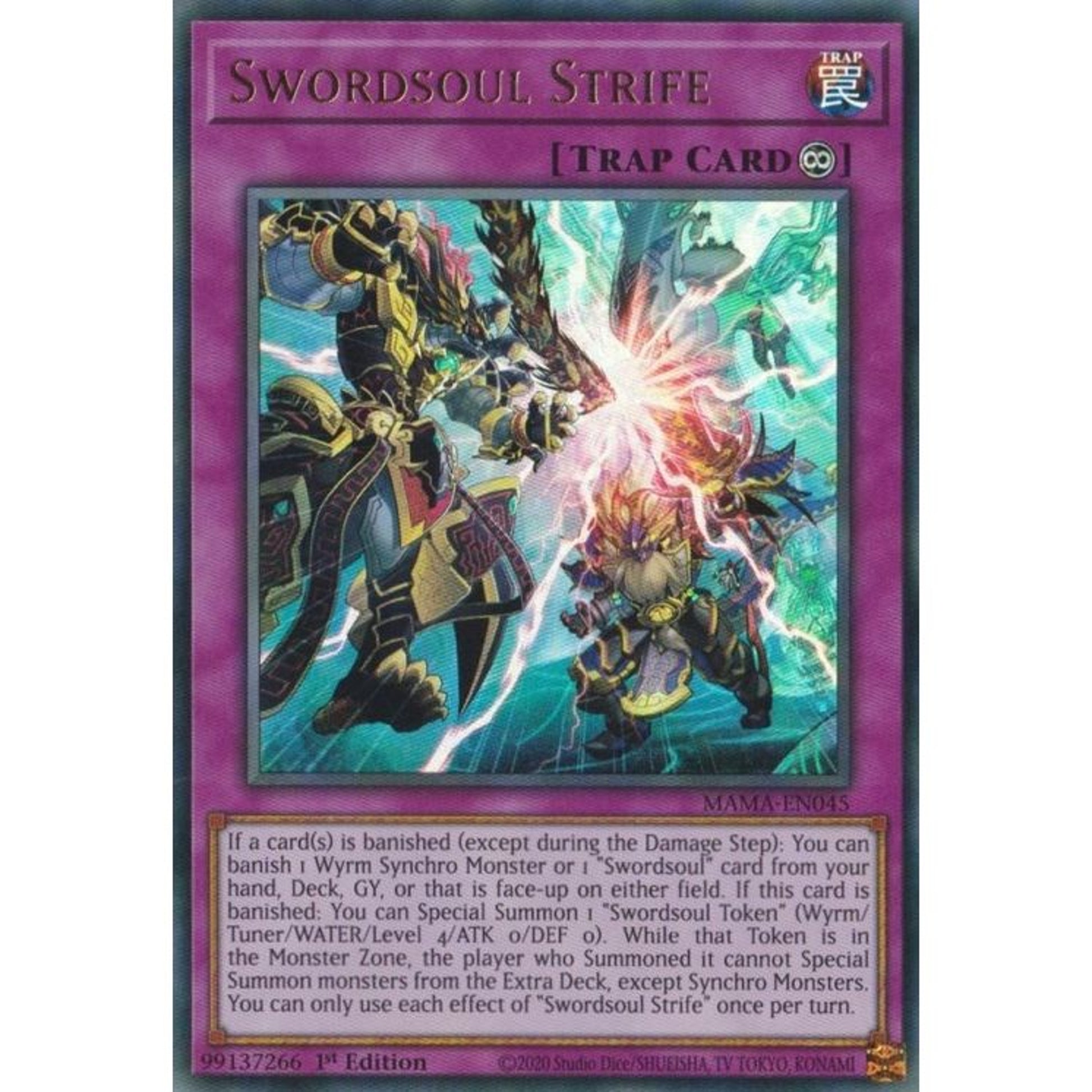 Image for Swordsoul Strife (MAMA-EN045) (MAMA) - YuGiOh