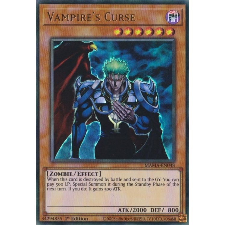 Image for Vampire's Curse (MAMA-EN048) (MAMA) - YuGiOh