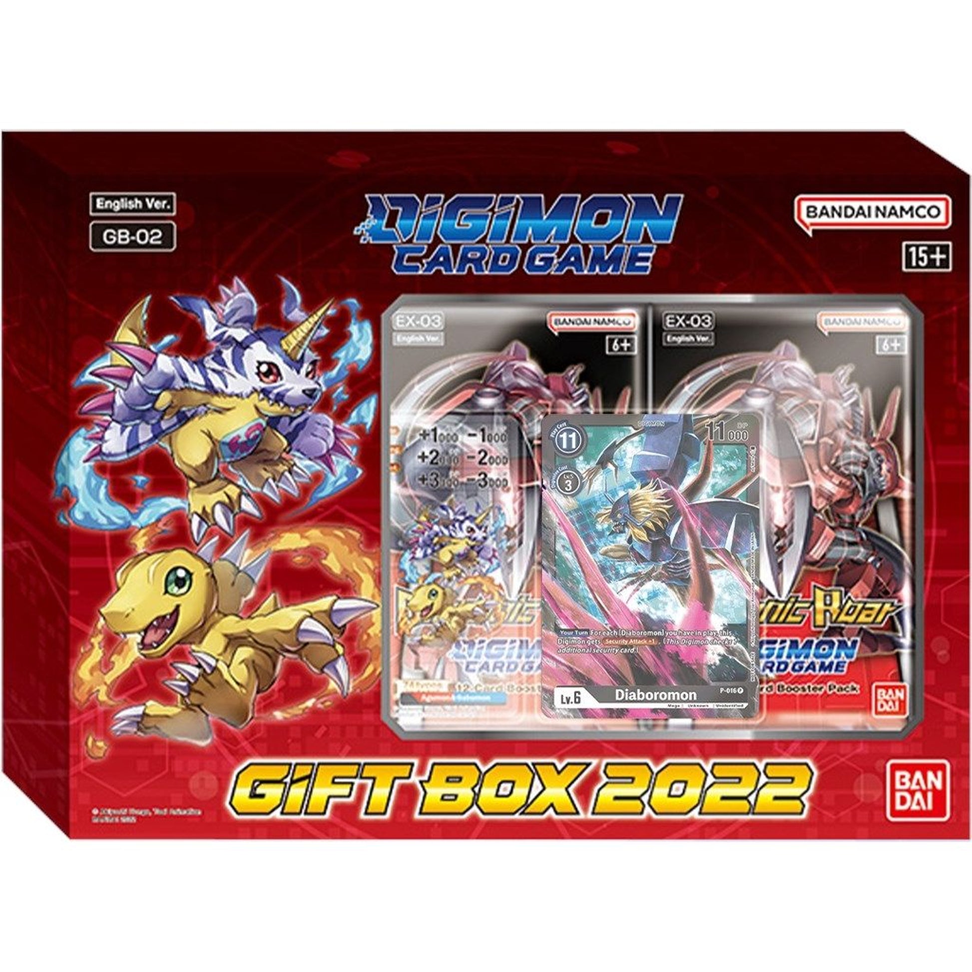 Image for Gift Box 2022: Flamemon & Strabimon - Digimon Card Game