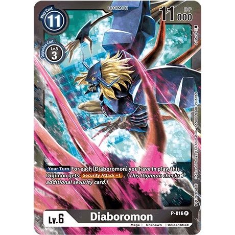 Image for Diaboromon (Gift Box 2022) (P-016 P) (D-PR) - Digimon Card Game