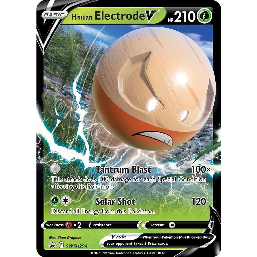 Image for Hisuian Electrode V - SWSH294 (SWSH294) (SWSD) - Pokemon