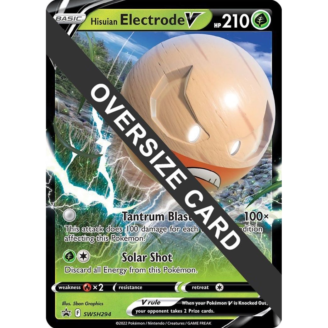 Image for Hisuian Electrode V - SWSH294 (SWSH294) (PR) - Pokemon