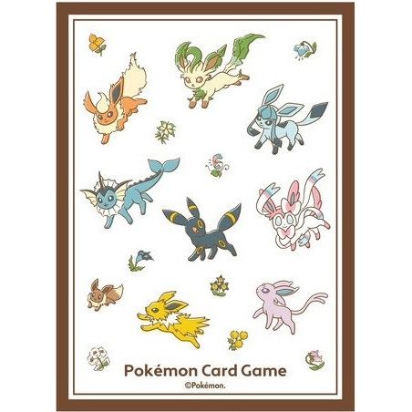 Image for Pokemon TCG: Pokemon Center Japan Exclusive Card Sleeves - Eevee Collection (64-Pack) - Card Sleeves