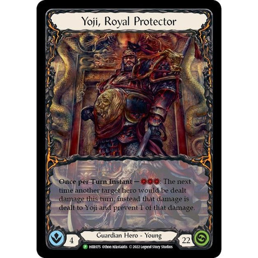 Image for Yoji, Royal Protector - HER075 (HER075) (PR) - Flesh and Blood TCG