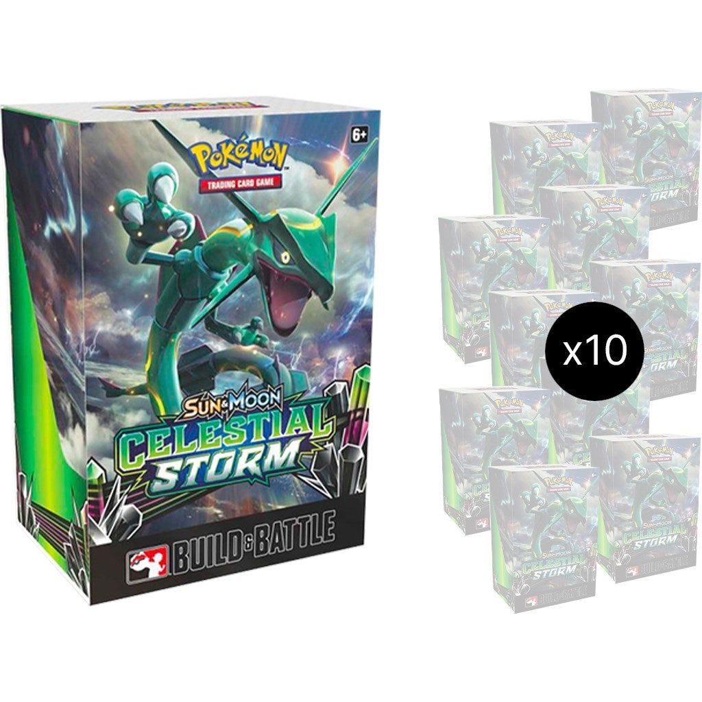 Image for Celestial Storm Build & Battle Box Display - Pokemon