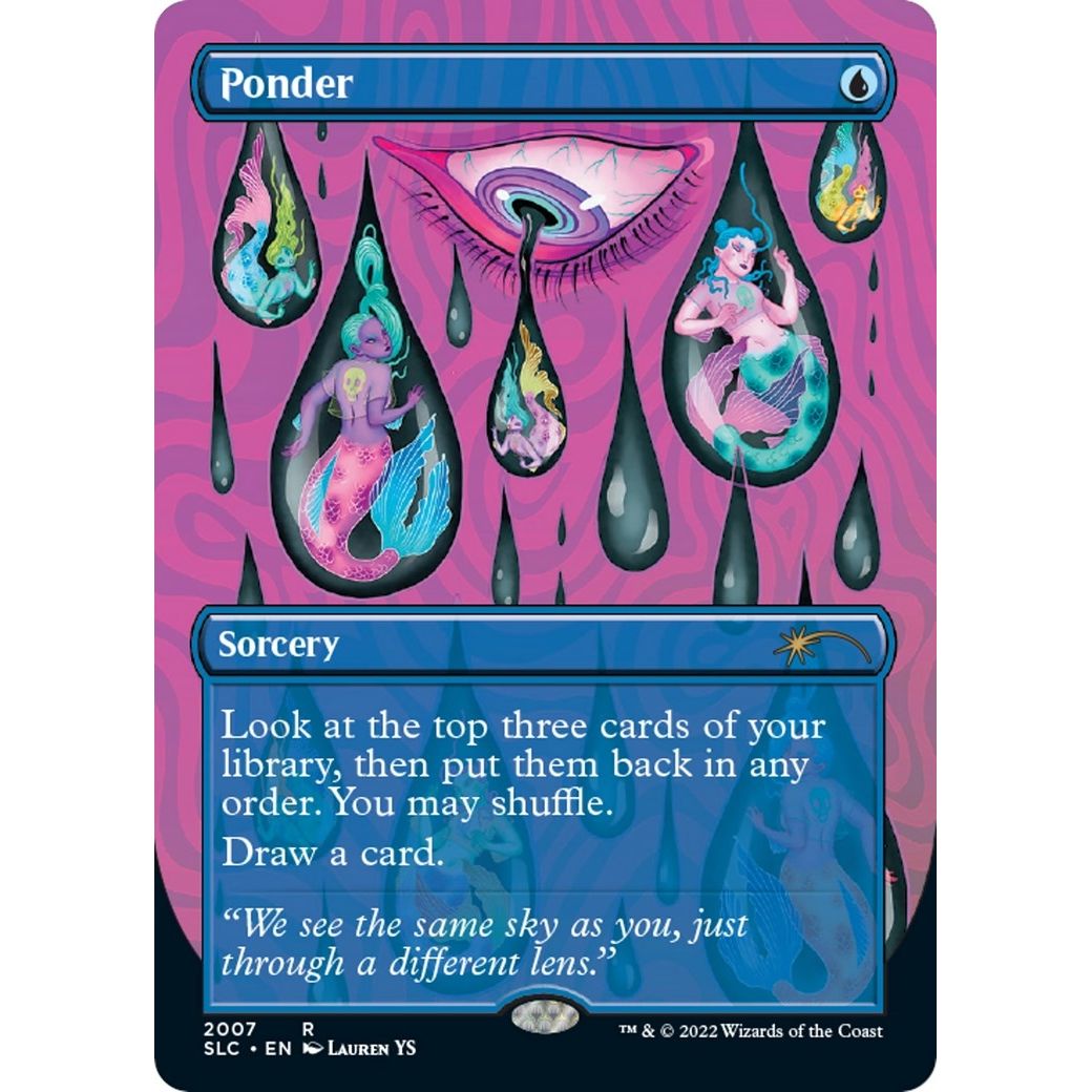 Image for Ponder (2007) (SLC) - Magic: The Gathering