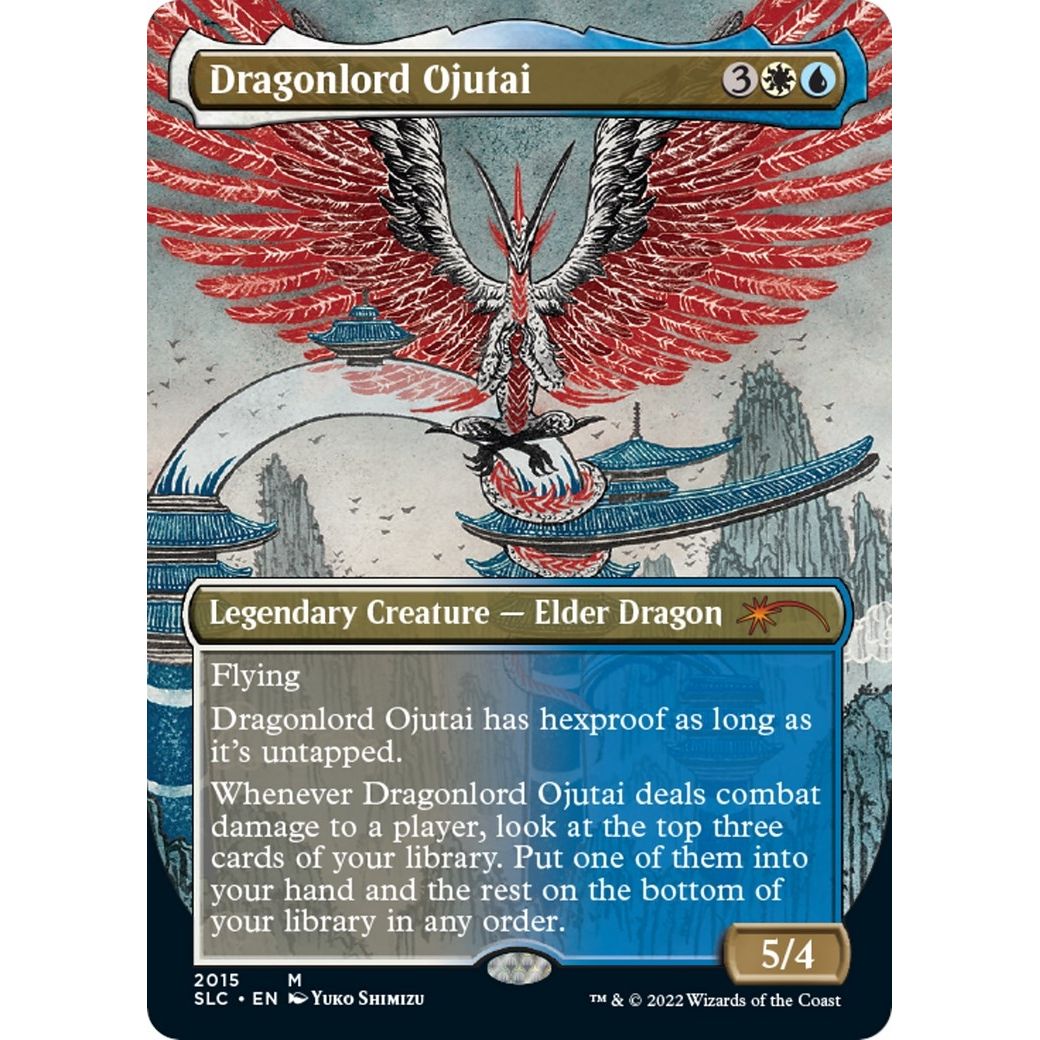 Image for Dragonlord Ojutai (2015) (SLC) - Magic: The Gathering