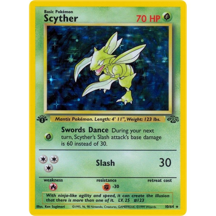 Image for Scyther (10) (10/64) (JU) - Pokemon