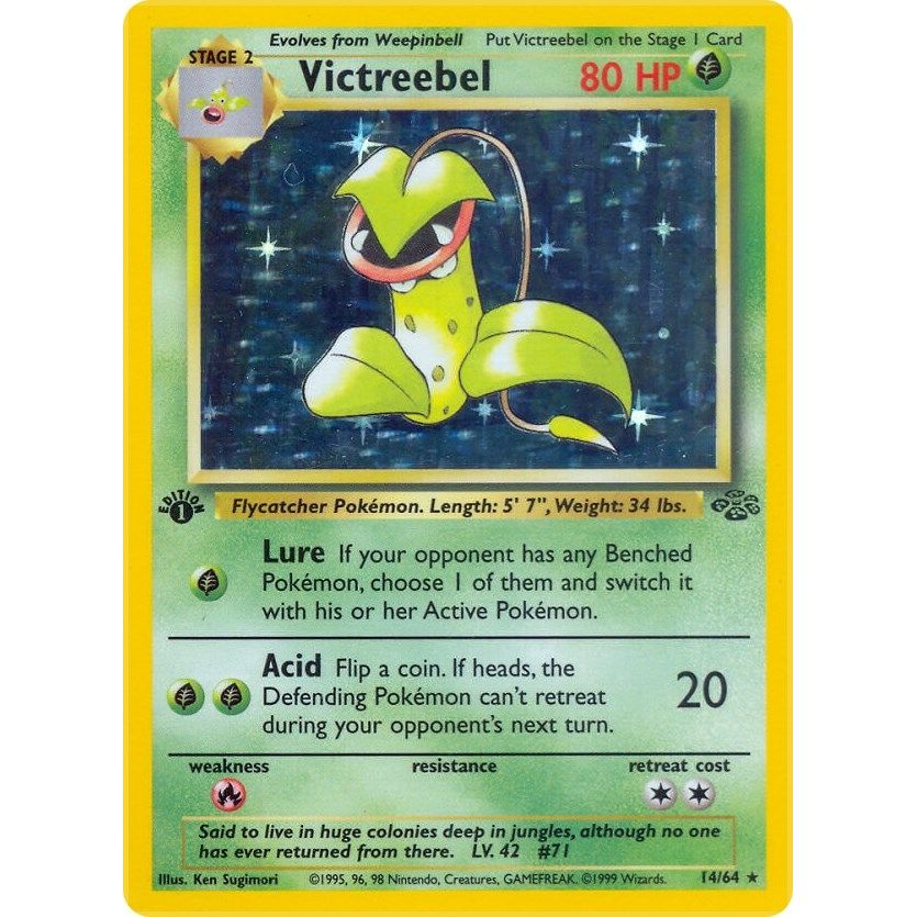 Image for Victreebel (14) (14/64) (JU) - Pokemon