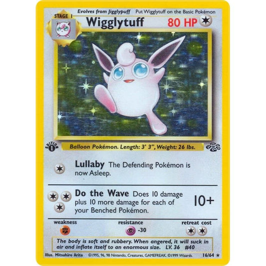 Image for Wigglytuff (16) (16/64) (JU) - Pokemon