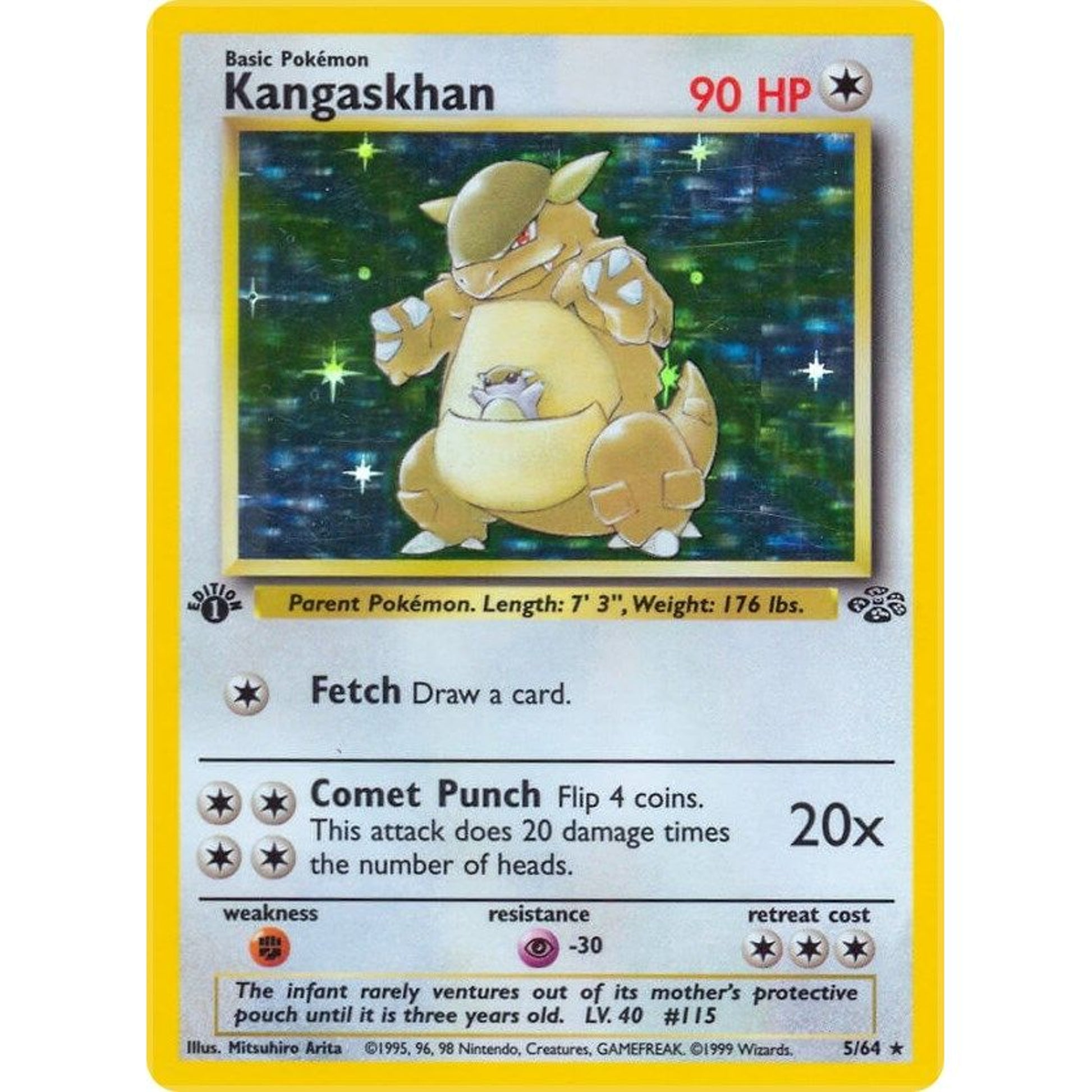 Image for Kangaskhan (5) (05/64) (JU) - Pokemon