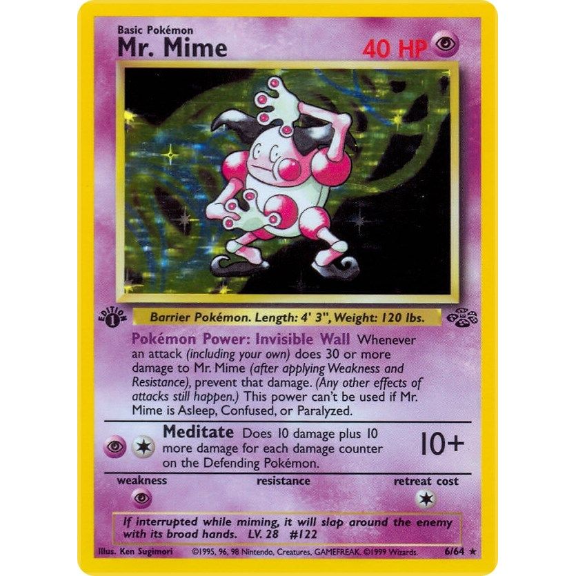 Image for Mr. Mime (6) (06/64) (JU) - Pokemon