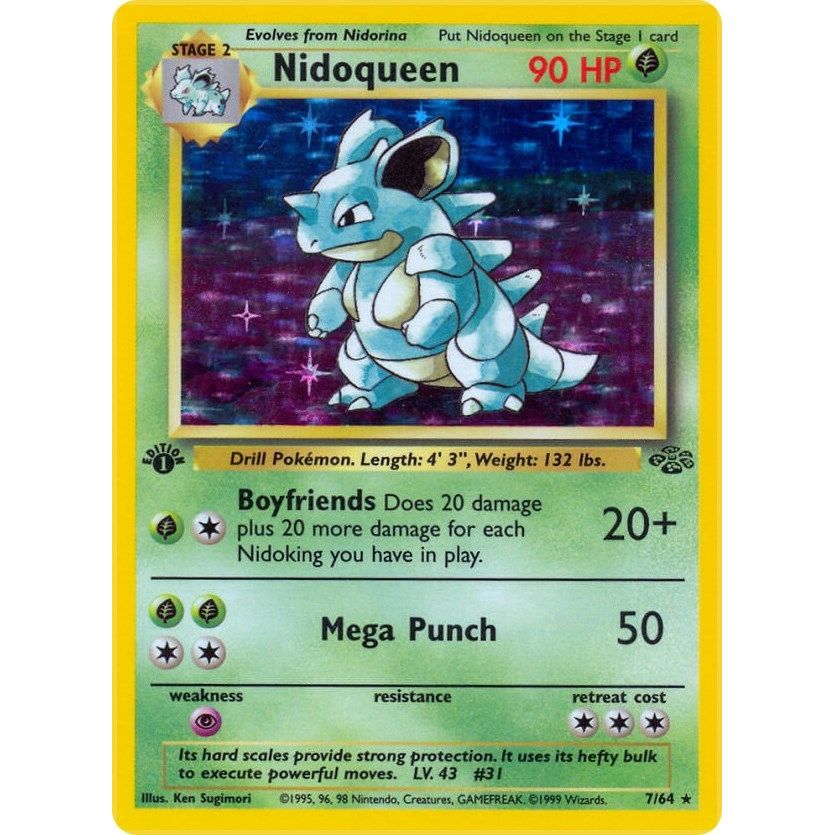 Image for Nidoqueen (7) (07/64) (JU) - Pokemon