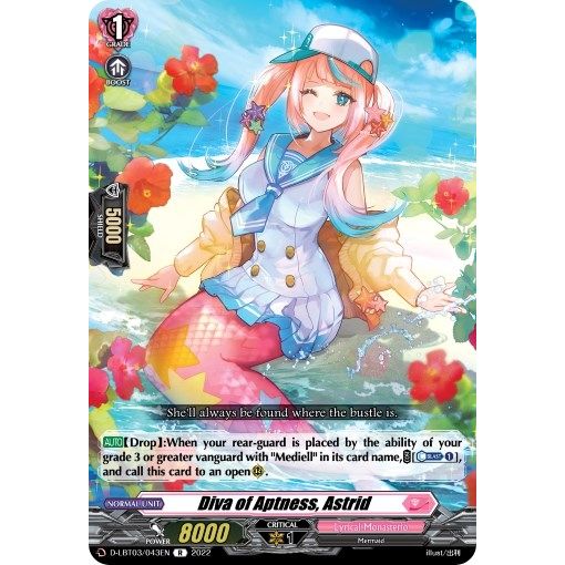 Image for Diva of Aptness, Astrid (D-LBT03/043EN) (D-LBT03) - Cardfight Vanguard