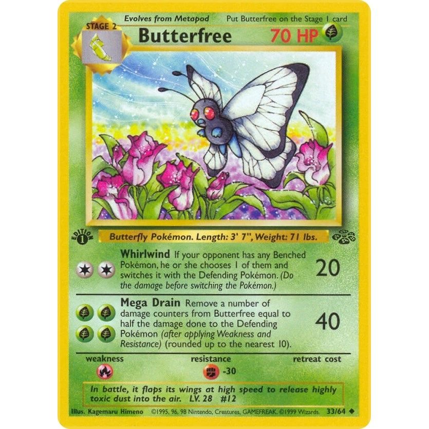 Image for Butterfree (33/64) (JU) - Pokemon