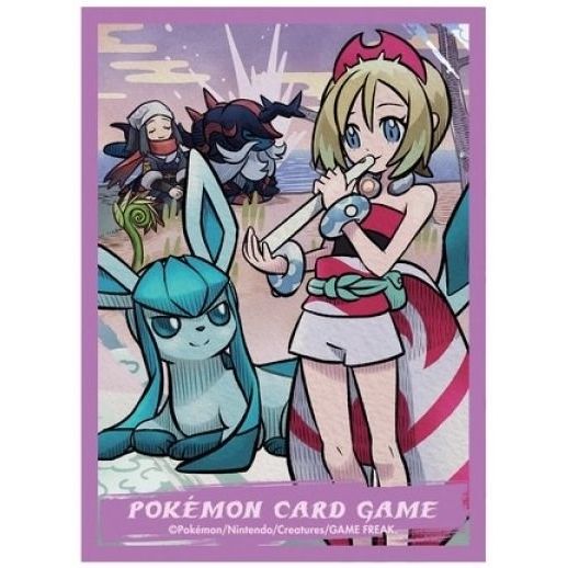 Image for Pokemon TCG: Pokemon Center Japan Exclusive Card Sleeves - Hisui Days Irida & Glaceon (64-Pack) - Card Sleeves