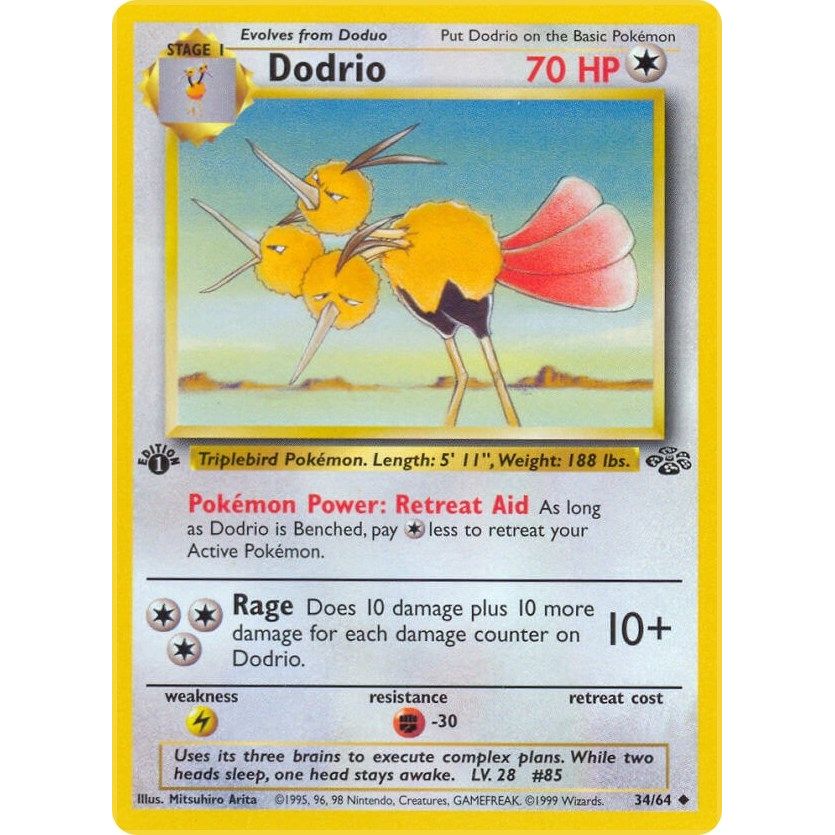 Image for Dodrio (34/64) (JU) - Pokemon
