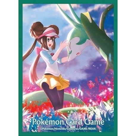 Image for Pokemon TCG: Pokemon Center Japan Exclusive Card Sleeves - Rosa & Serperior (64-Pack) - Card Sleeves